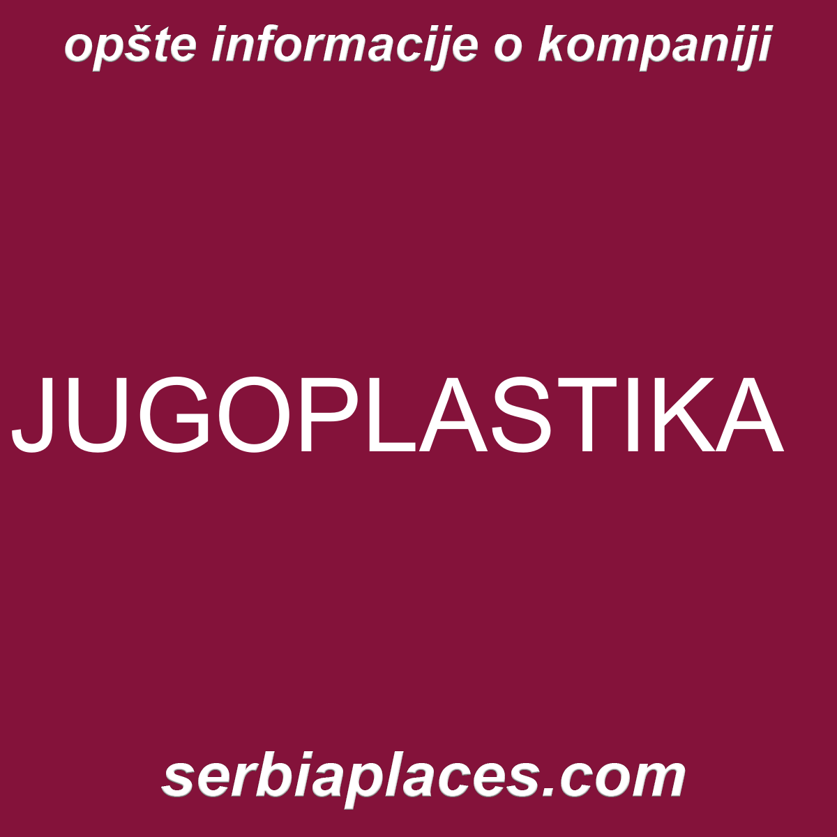 JUGOPLASTIKA