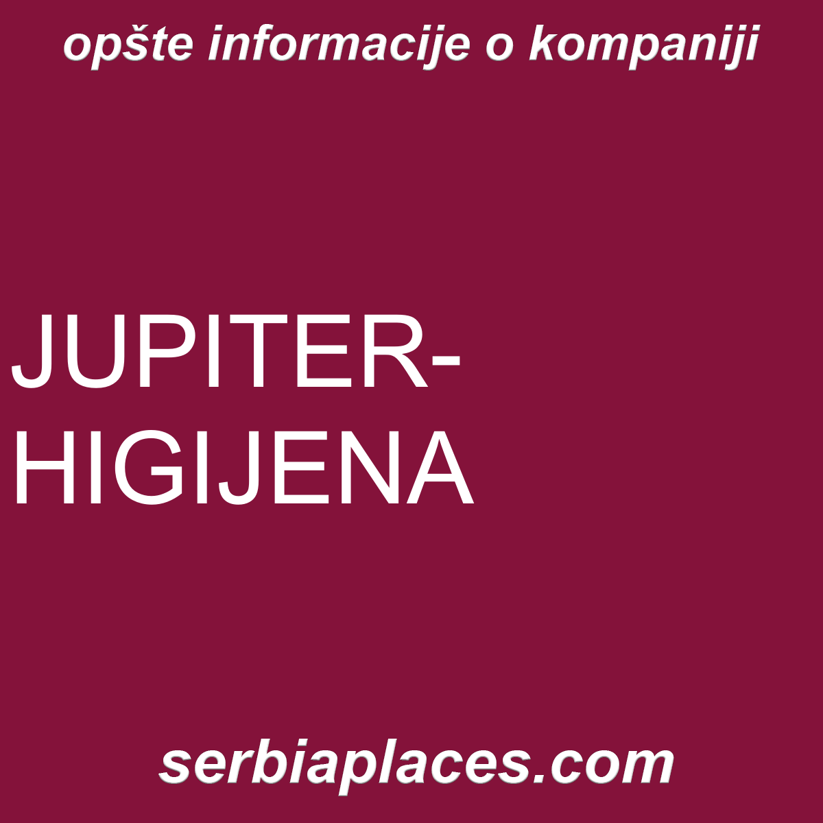 JUPITER-HIGIJENA