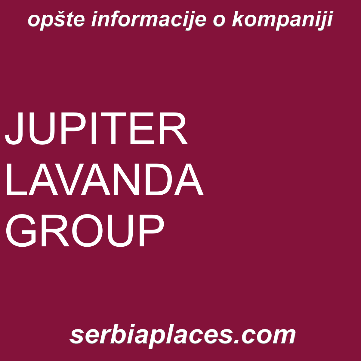 JUPITER LAVANDA GROUP