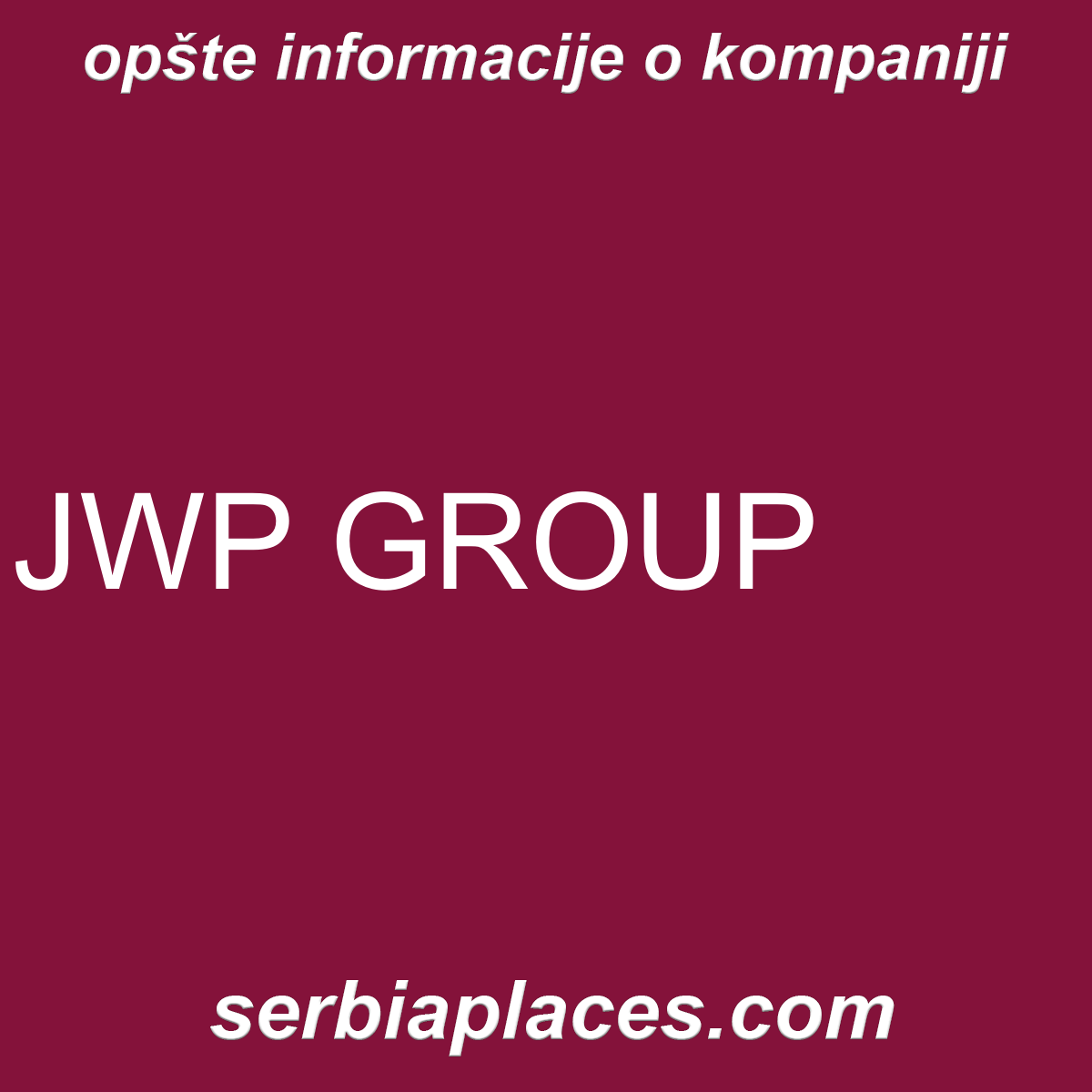 JWP GROUP