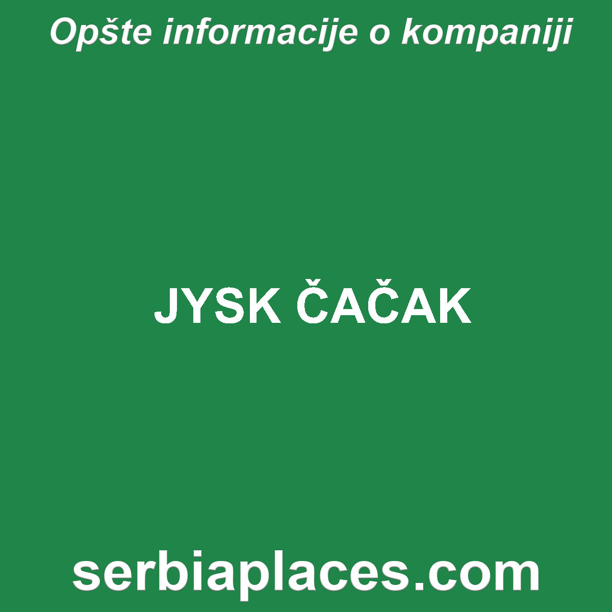 JYSK ČAČAK