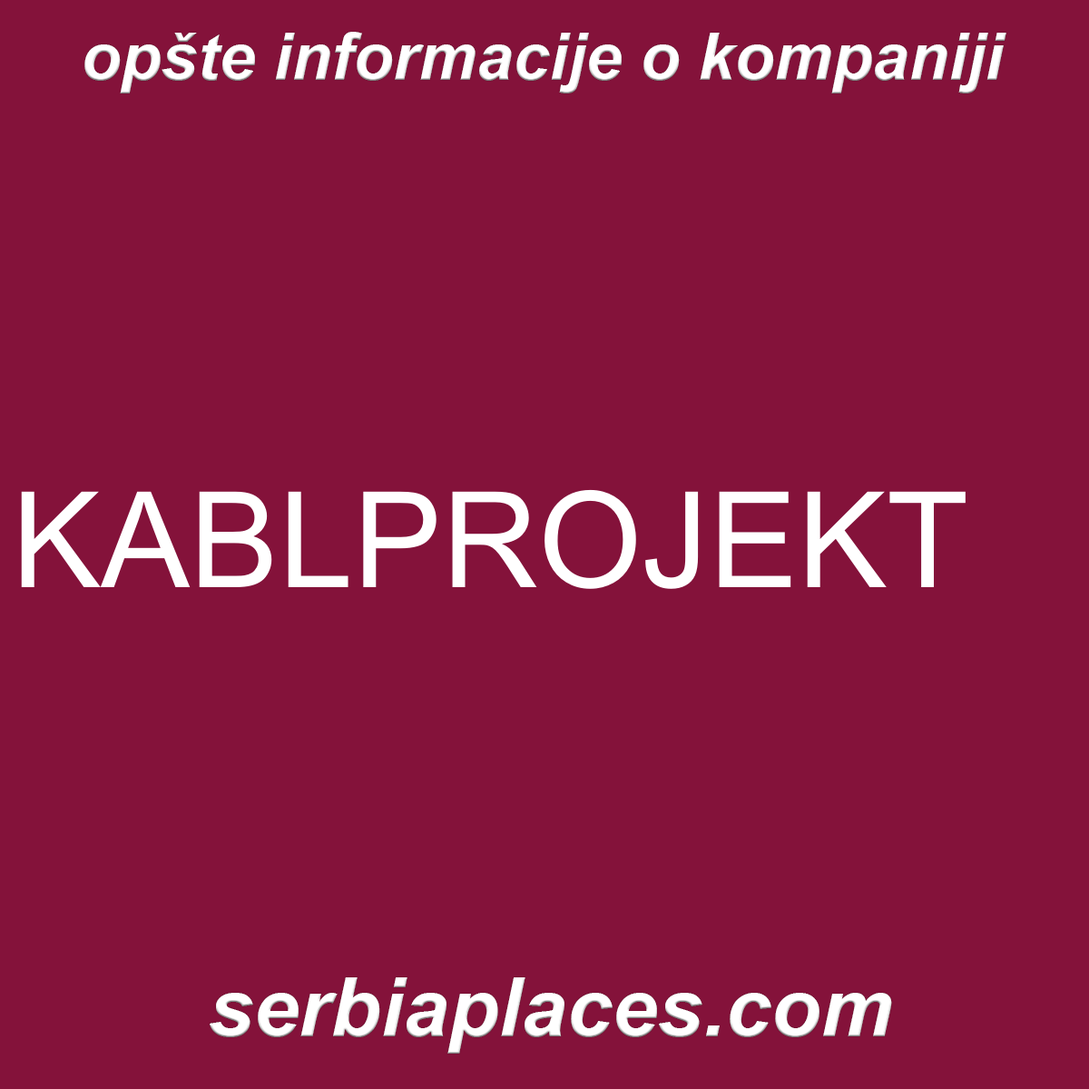 KABLPROJEKT