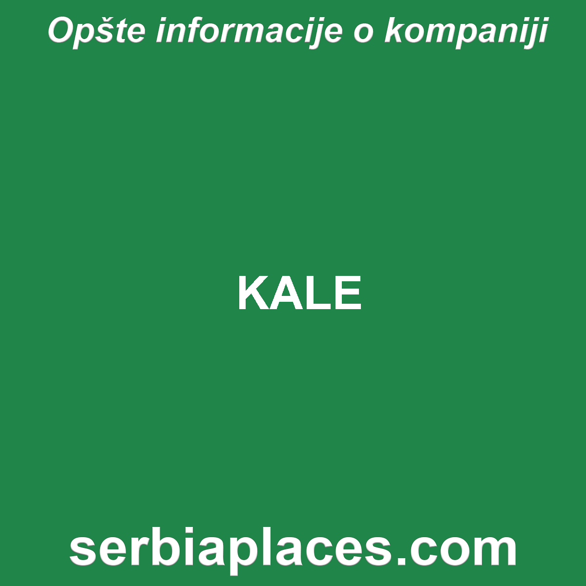 KALE