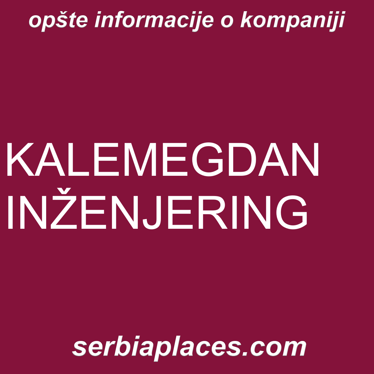 KALEMEGDAN INŽENJERING