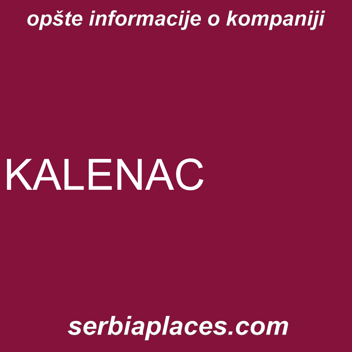 KALENAC