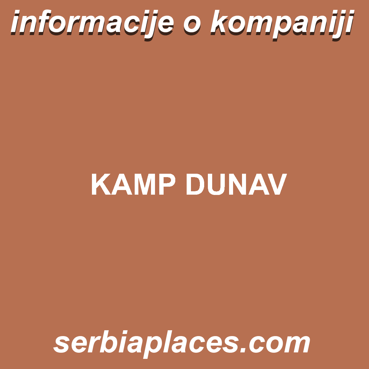 KAMP DUNAV