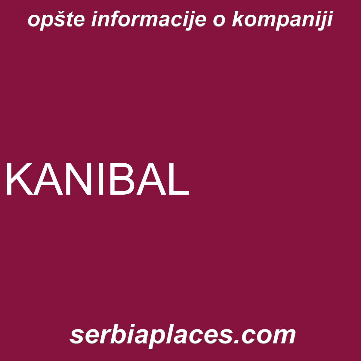 KANIBAL