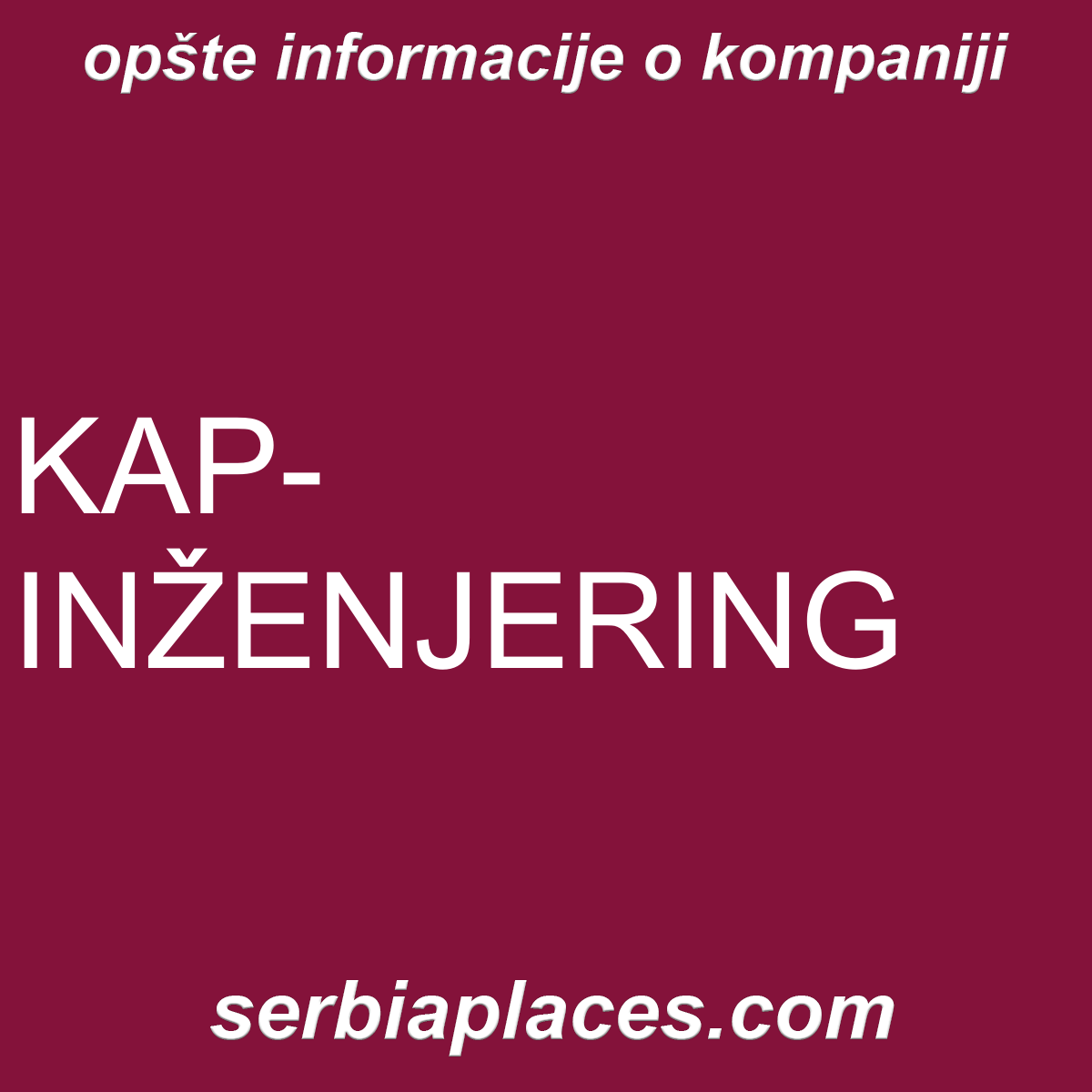 KAP-INŽENJERING