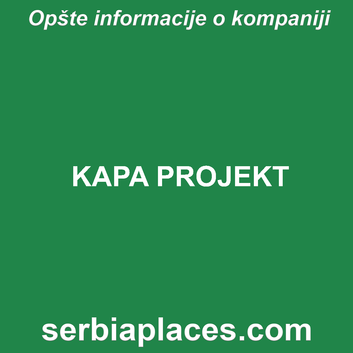 KAPA PROJEKT