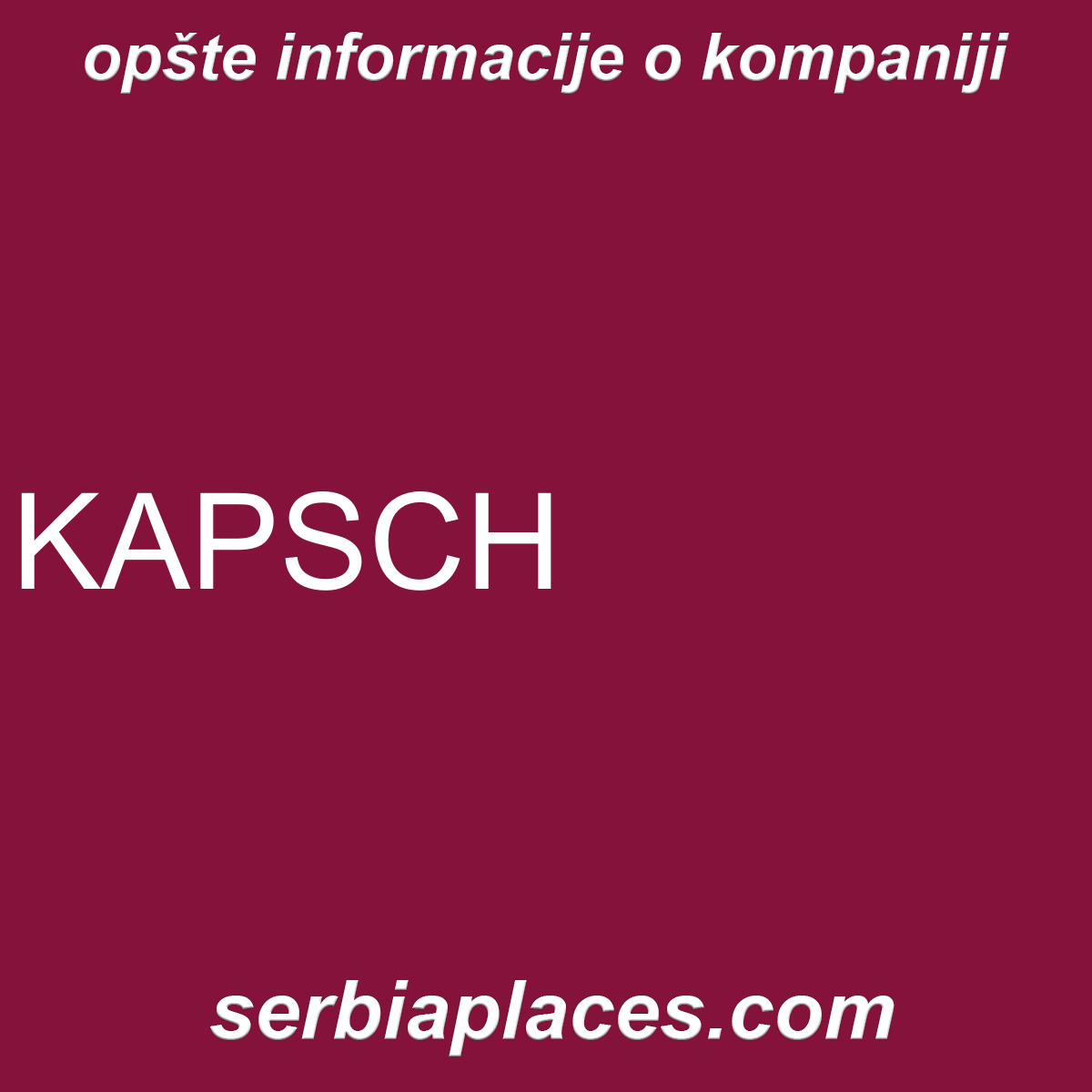 KAPSCH