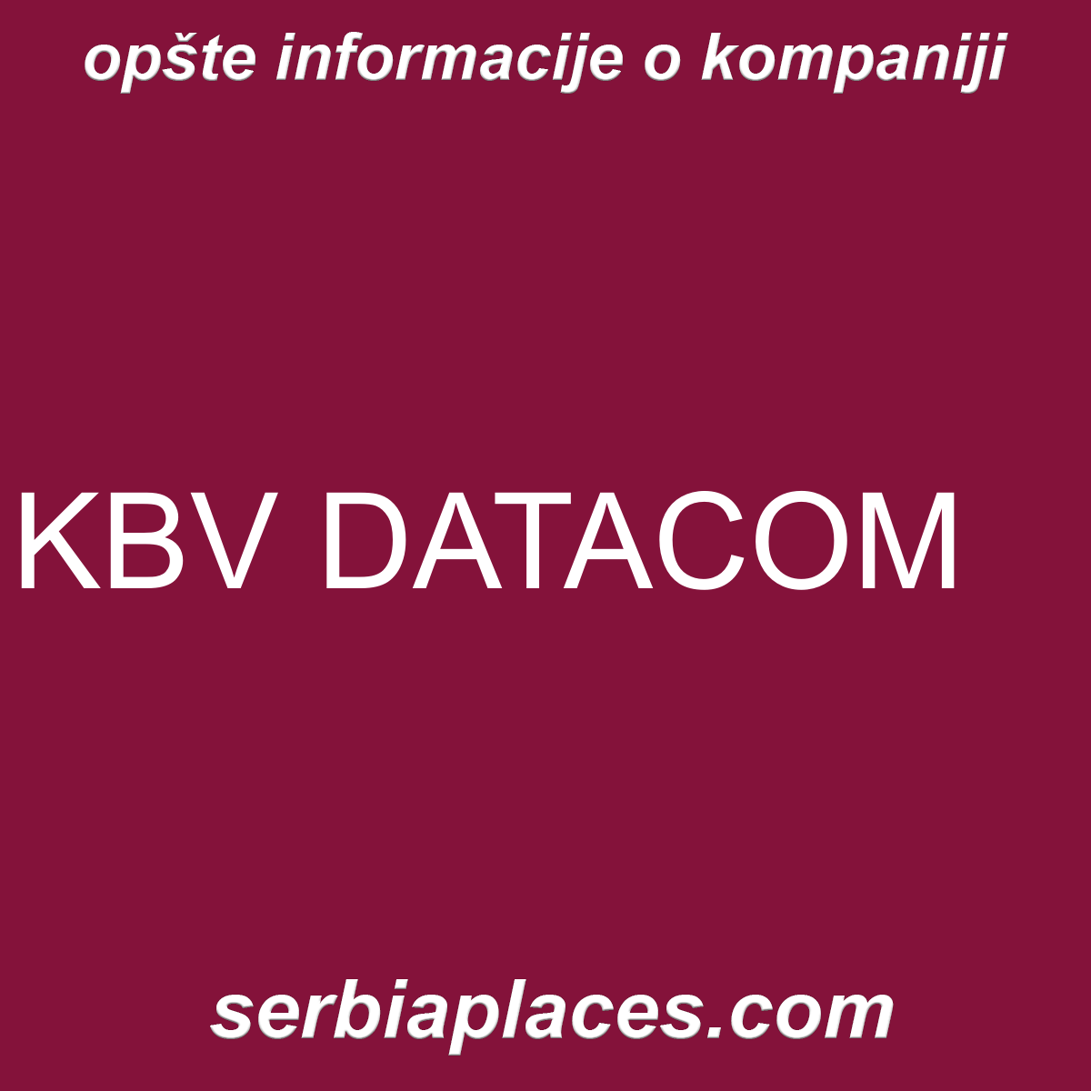 KBV DATACOM