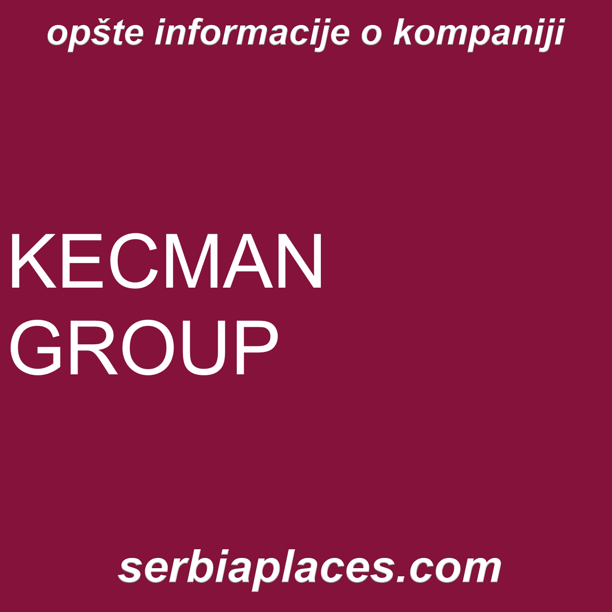 KECMAN GROUP