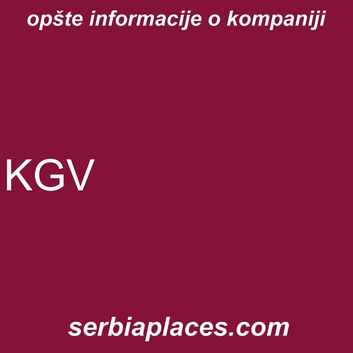 KGV