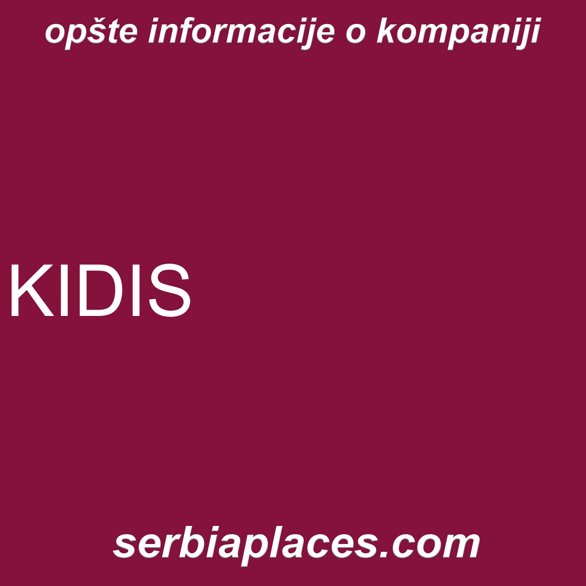 KIDIS