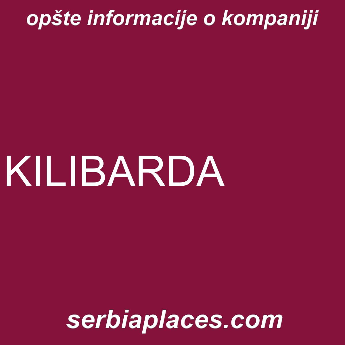 KILIBARDA
