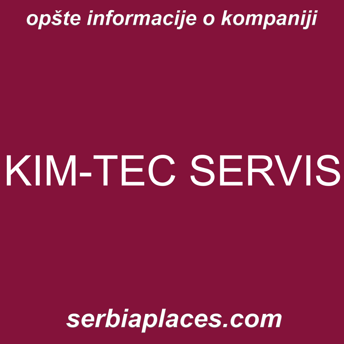 KIM-TEC SERVIS