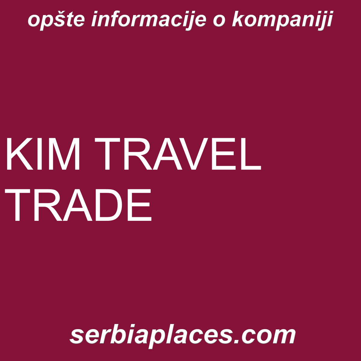 KIM TRAVEL TRADE