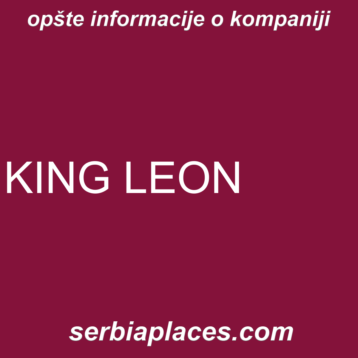 KING LEON