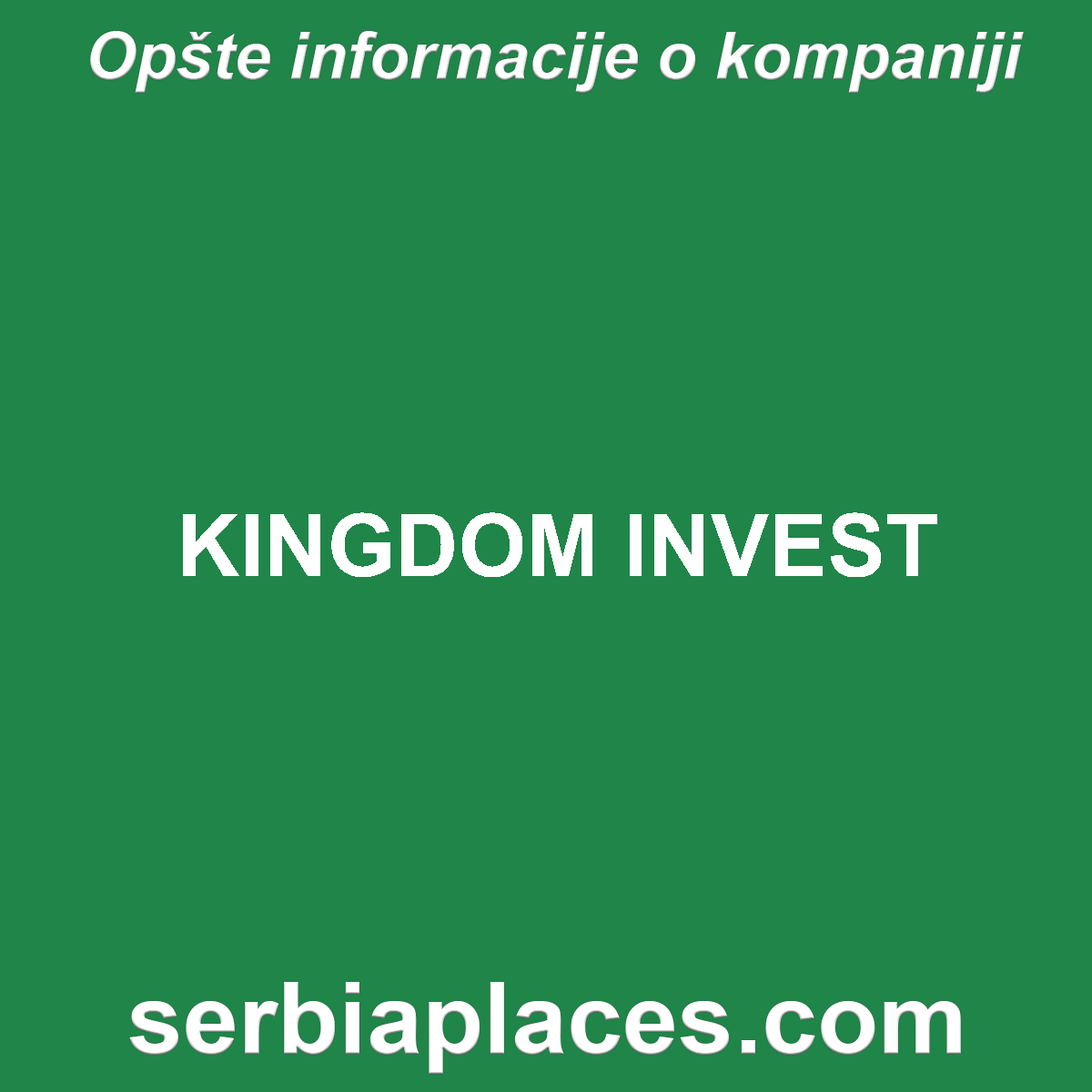 KINGDOM INVEST
