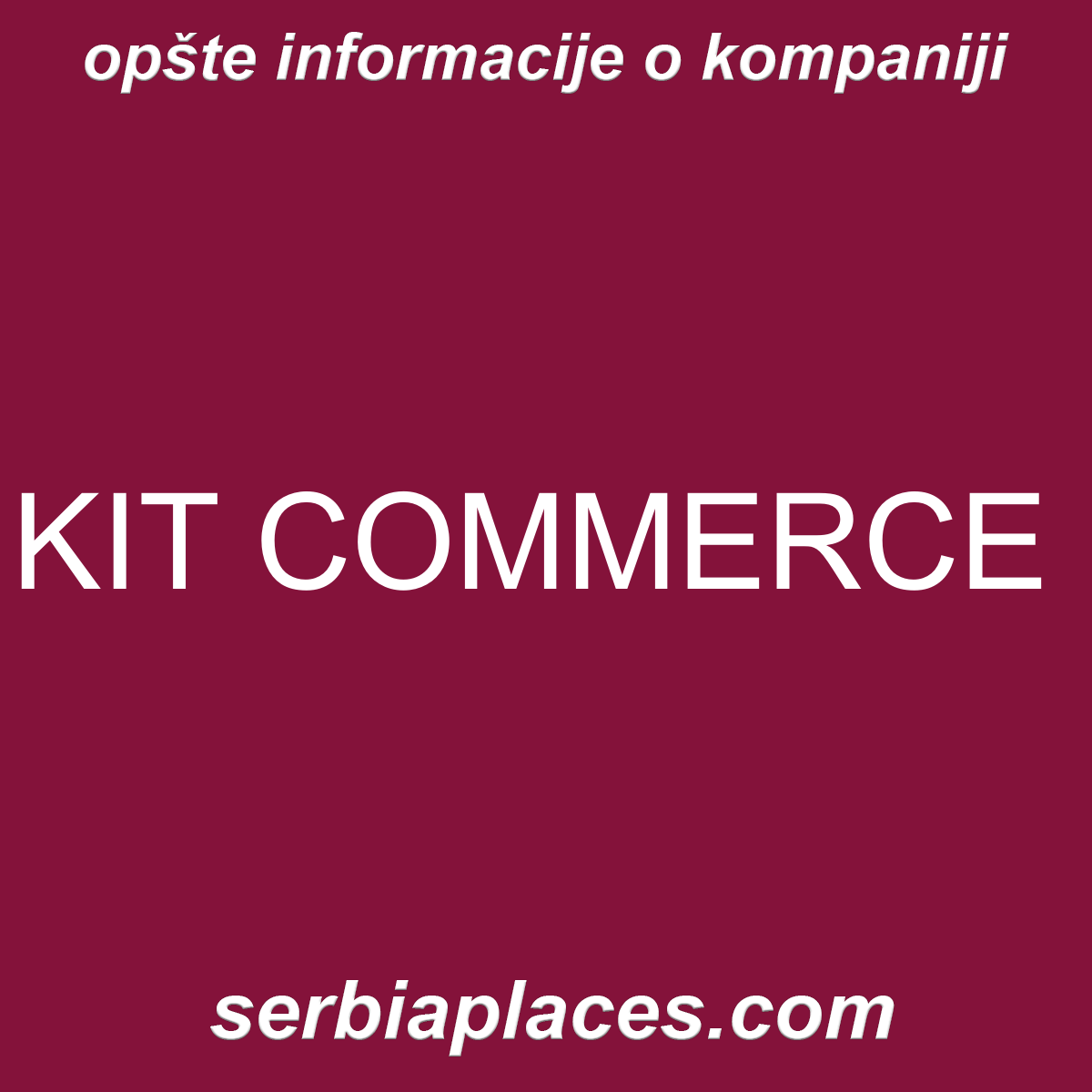 KIT COMMERCE