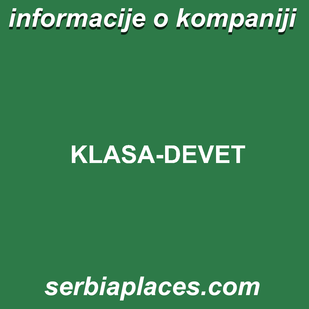KLASA-DEVET