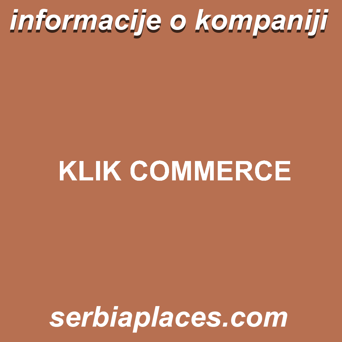 KLIK COMMERCE