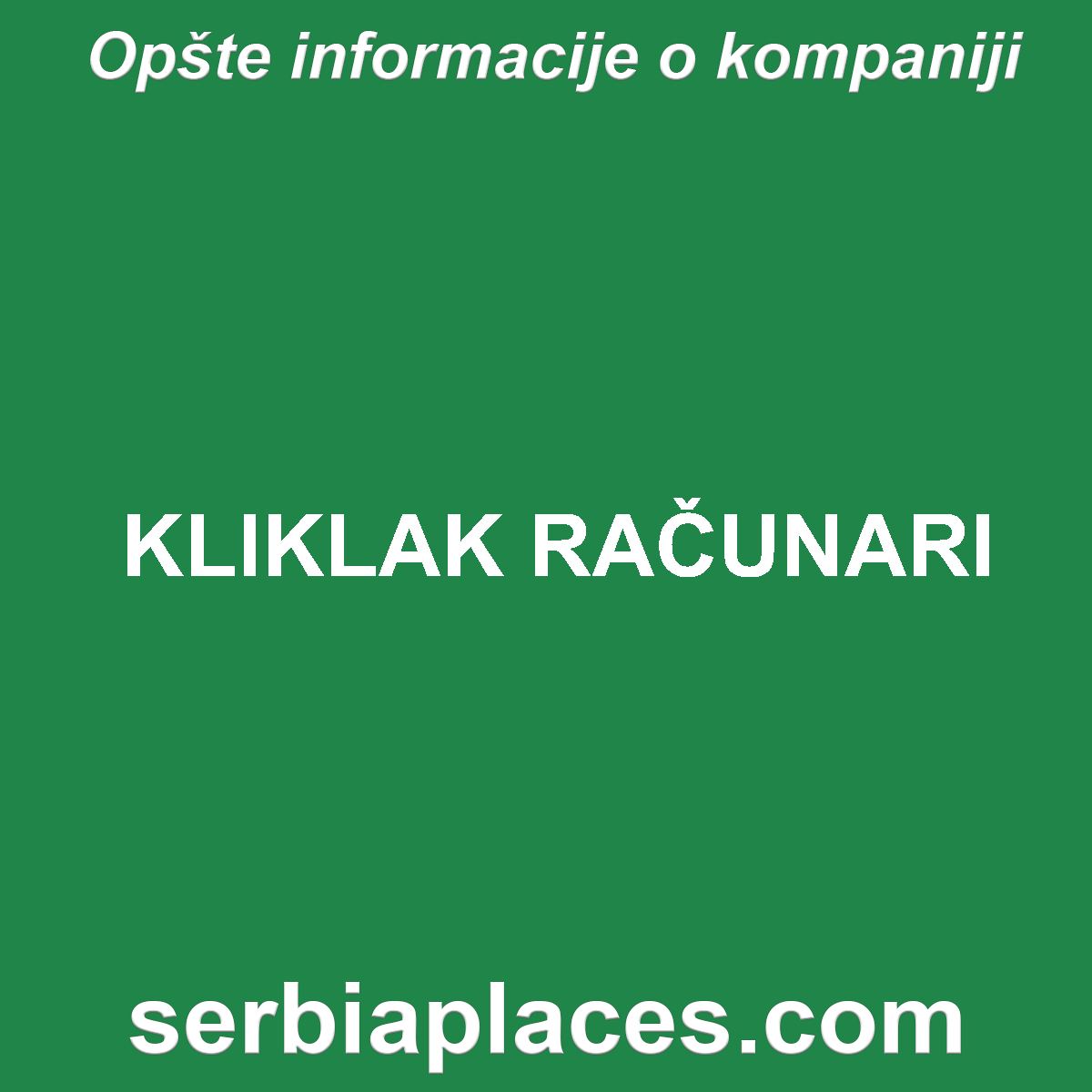 KLIKLAK RAČUNARI