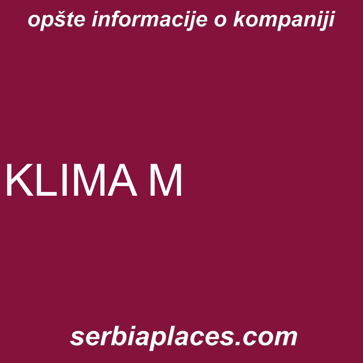 KLIMA M