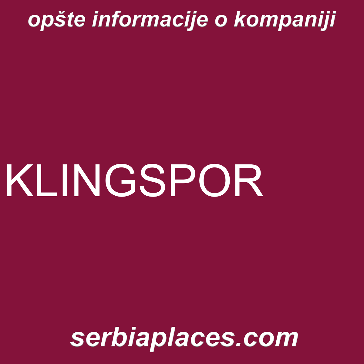 KLINGSPOR