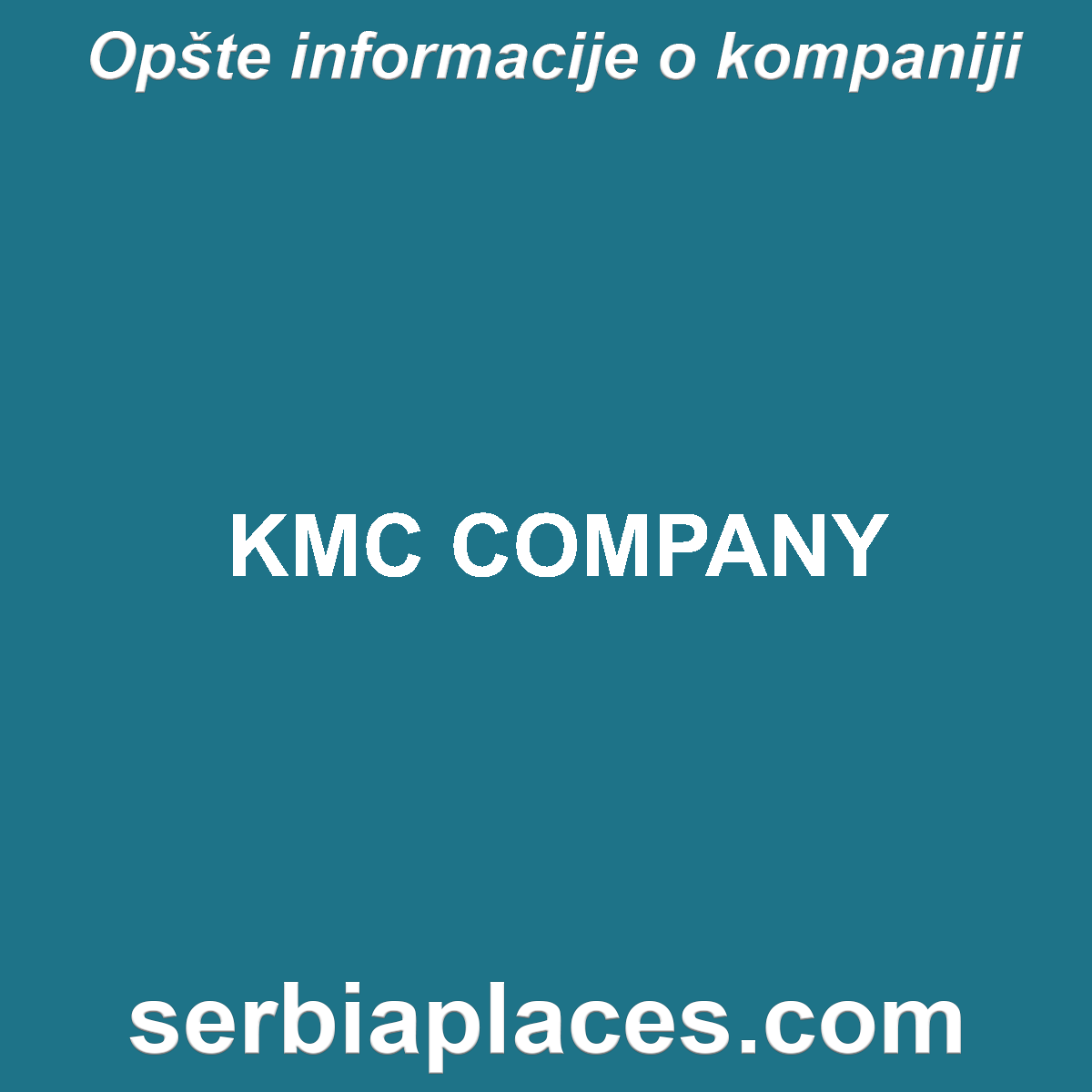 KMC COMPANY