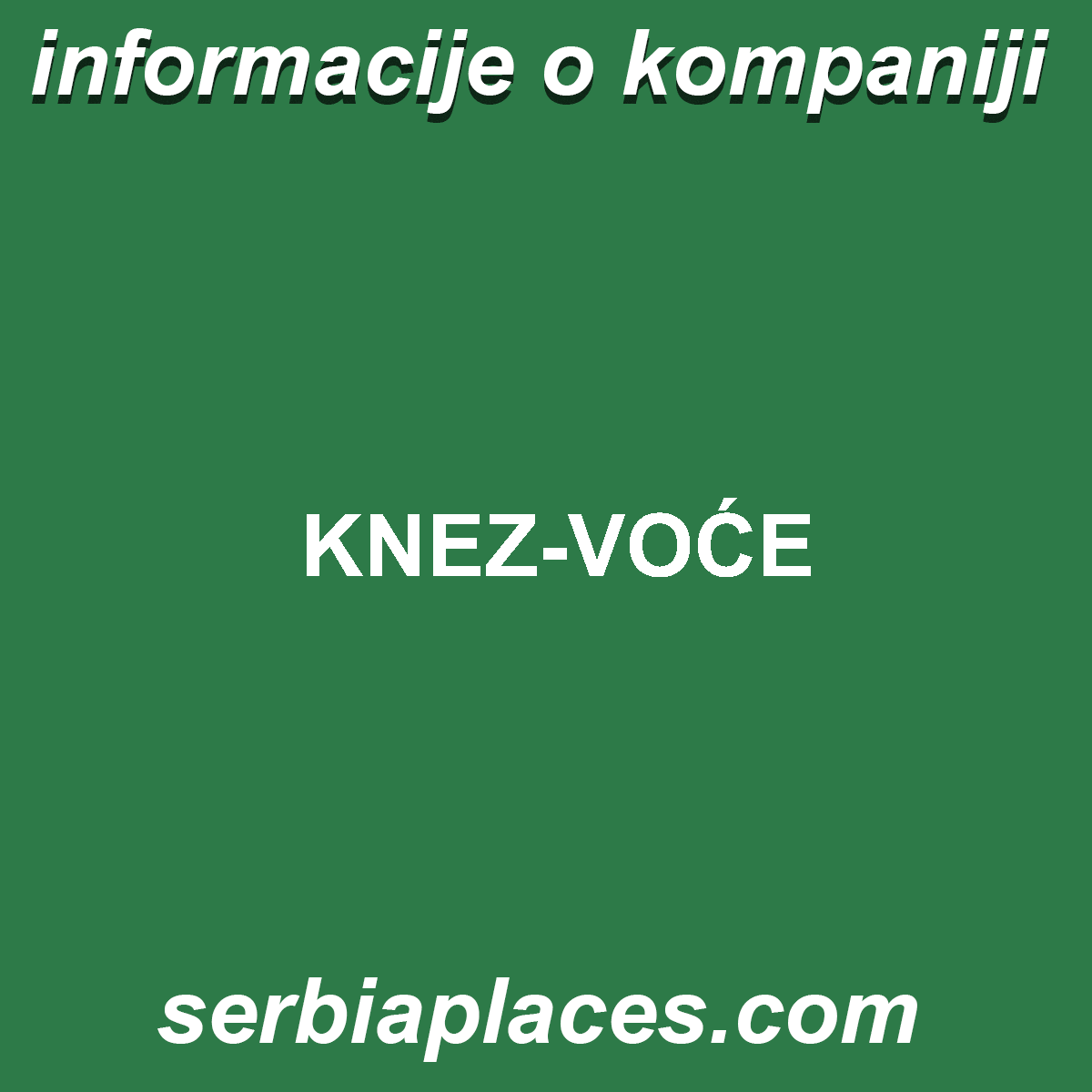 KNEZ-VOĆE