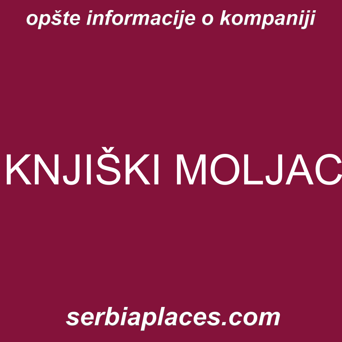 KNJIŠKI MOLJAC