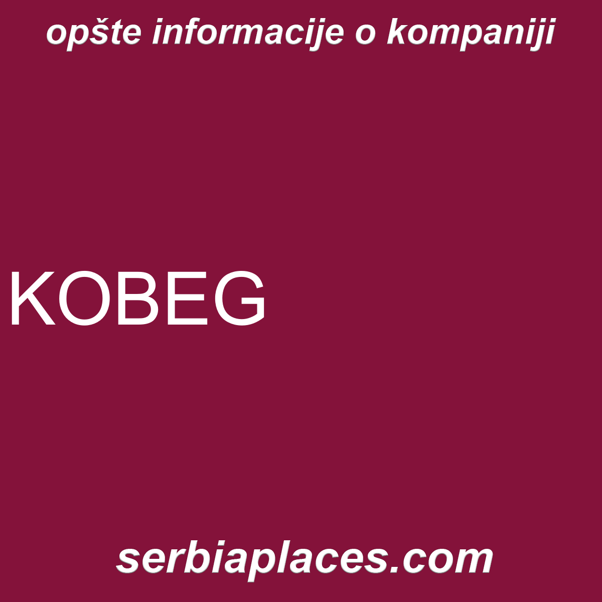 KOBEG