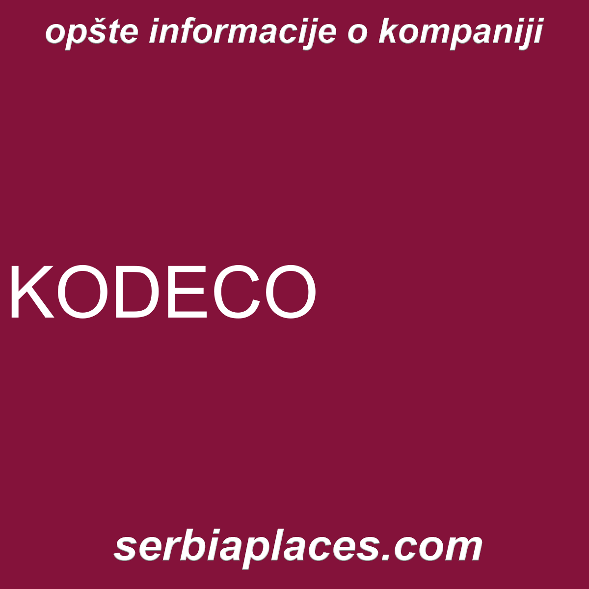 KODECO