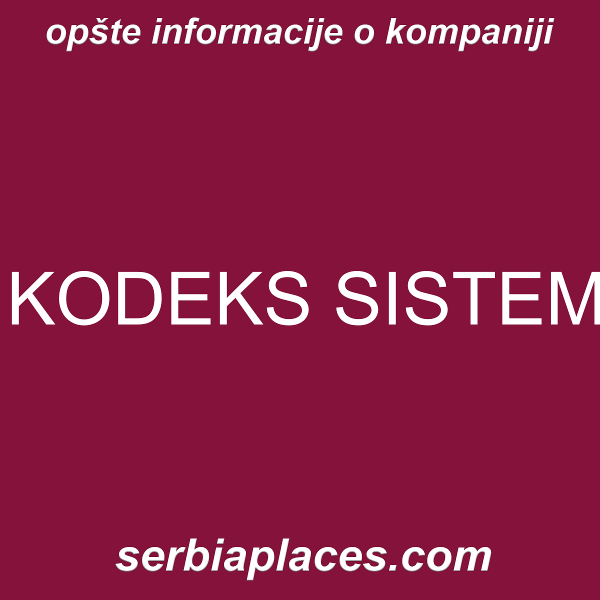 KODEKS SISTEM