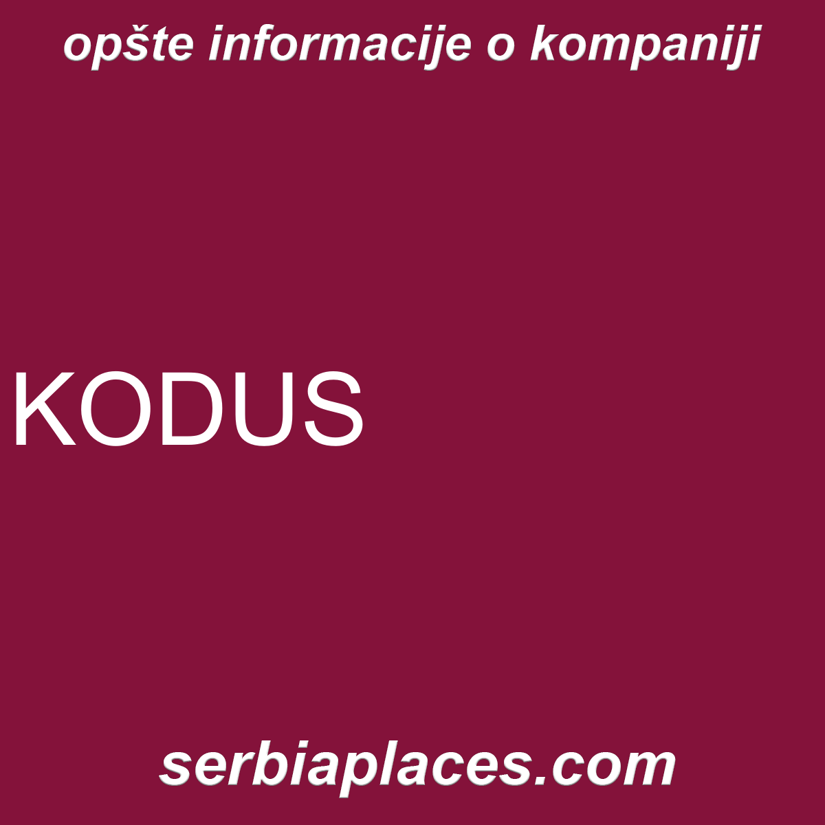KODUS