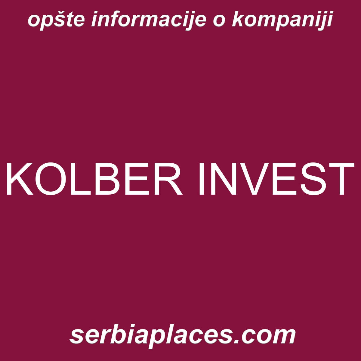 KOLBER INVEST