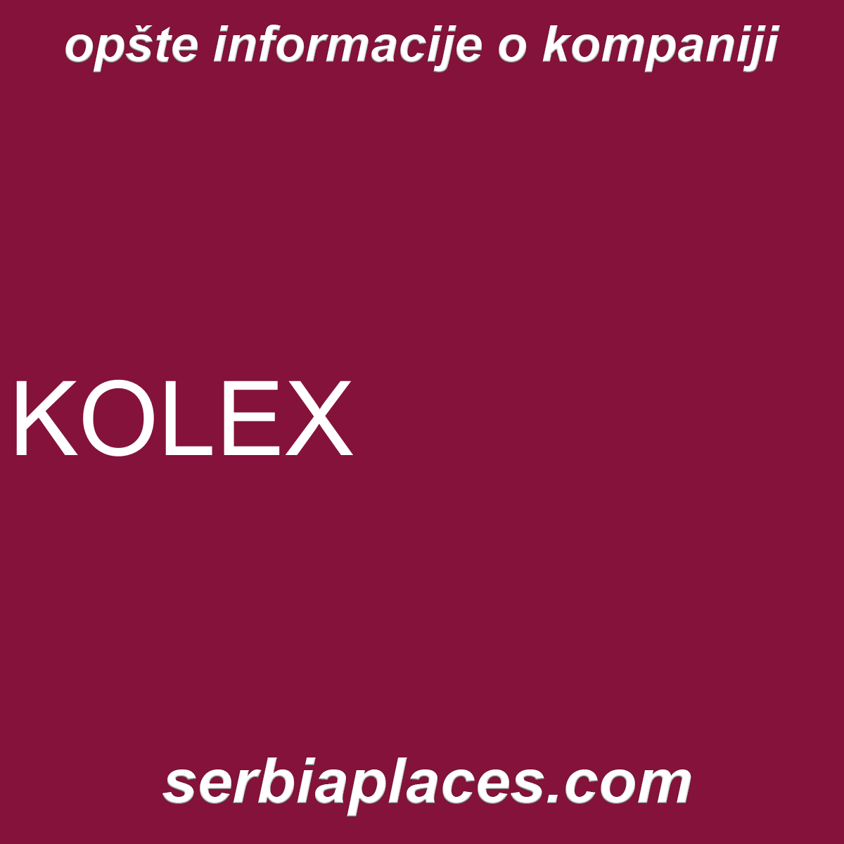 KOLEX