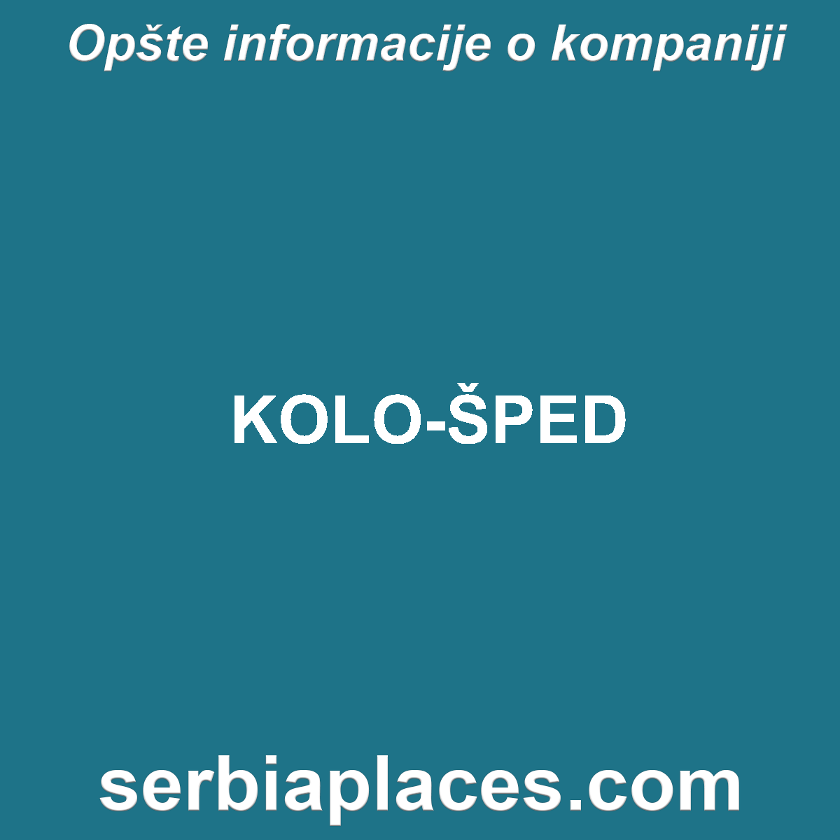 KOLO-ŠPED