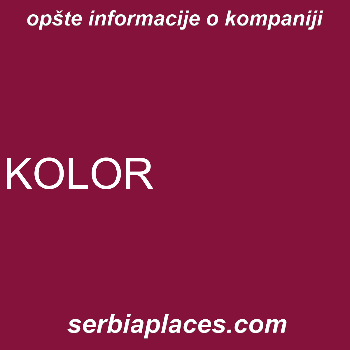 KOLOR