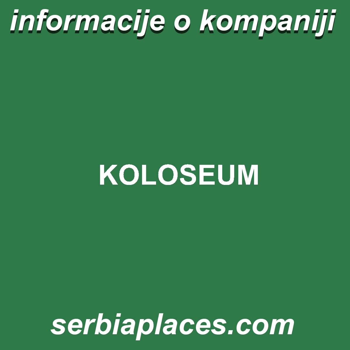 KOLOSEUM