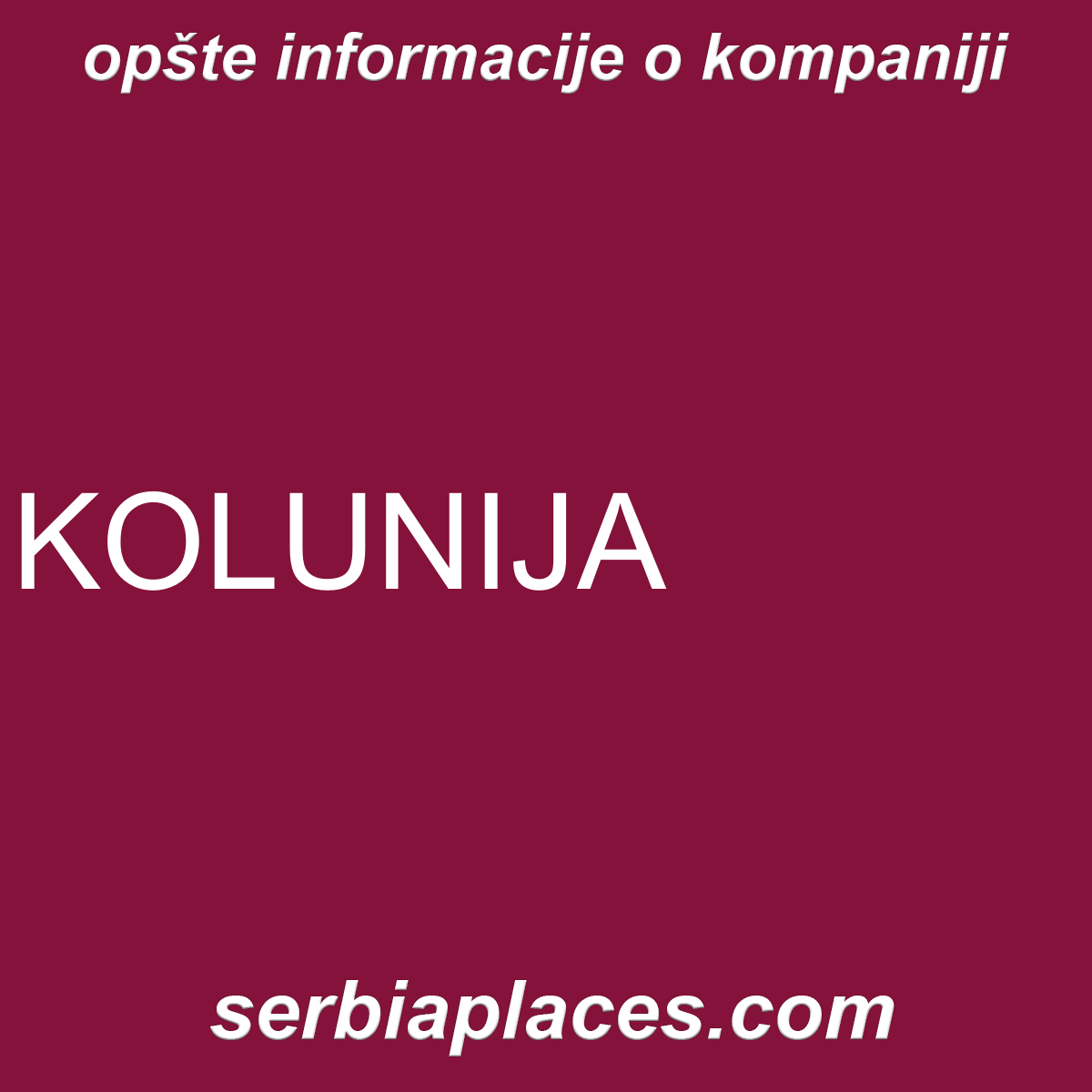 KOLUNIJA