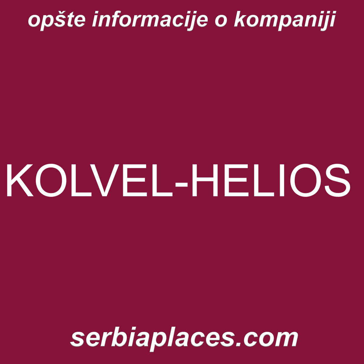 KOLVEL-HELIOS