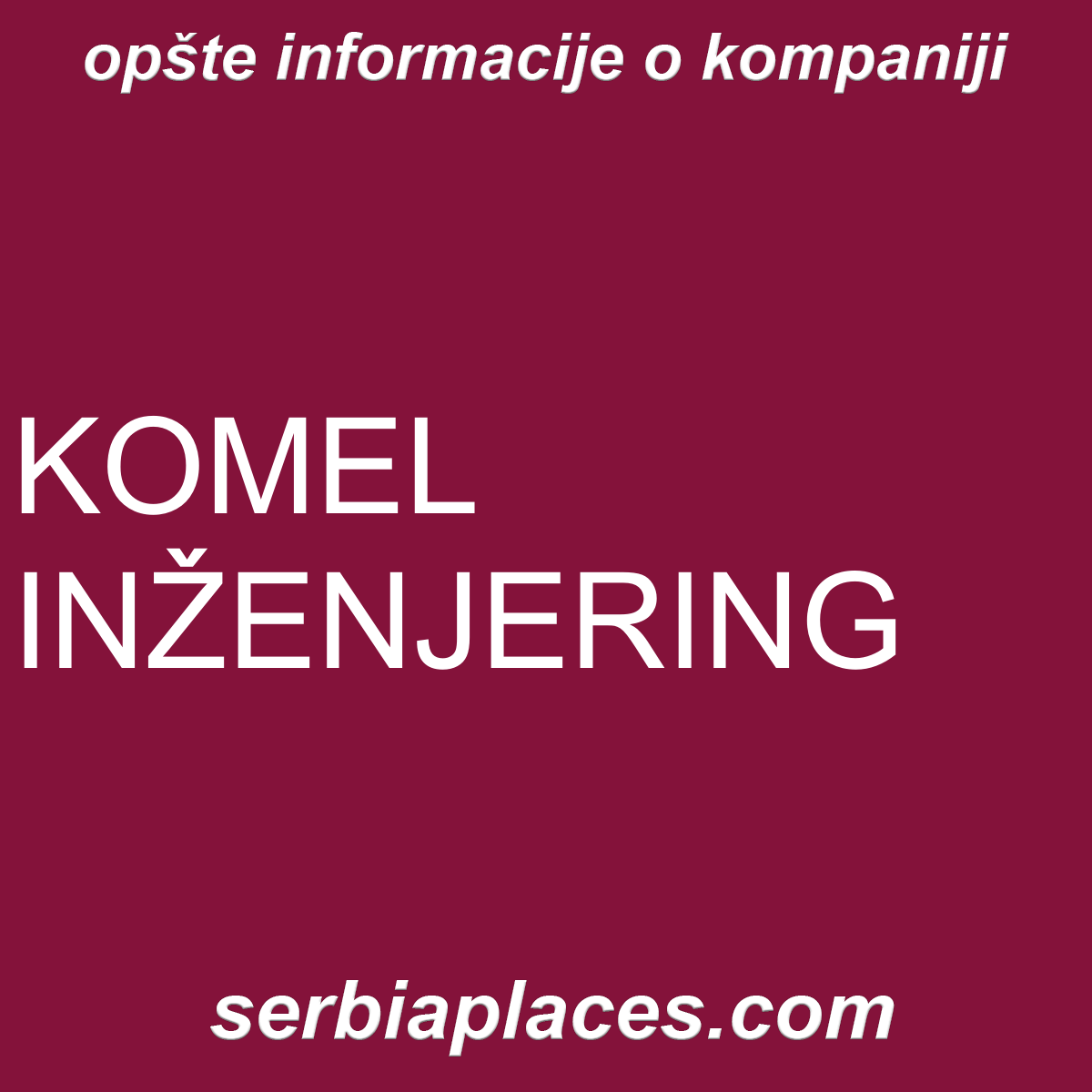 KOMEL INŽENJERING