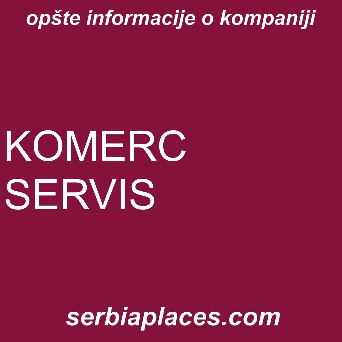 KOMERC SERVIS