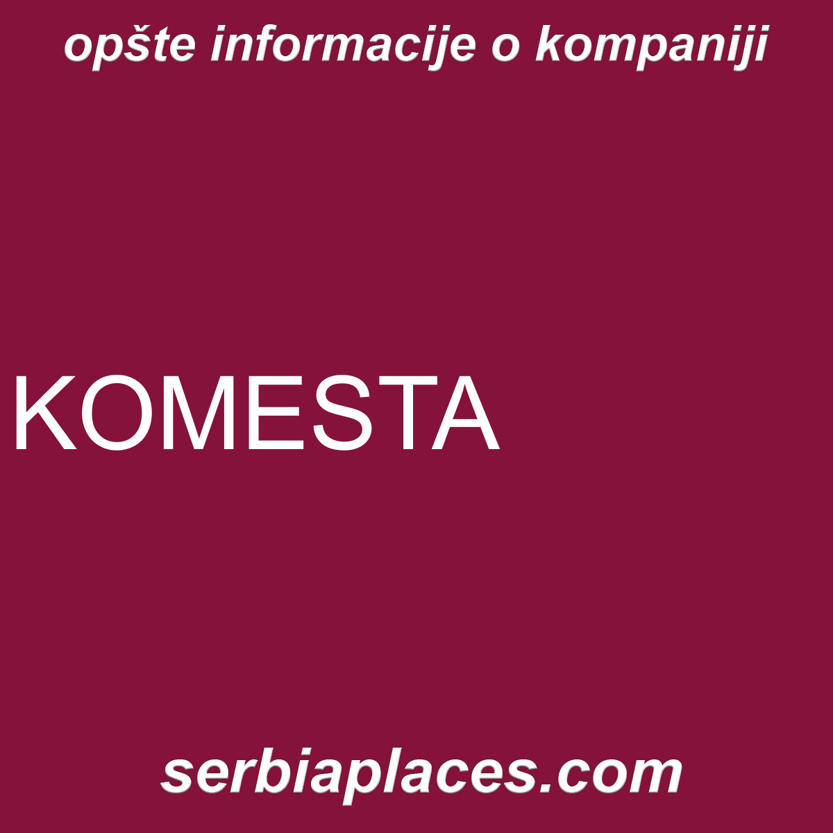 KOMESTA