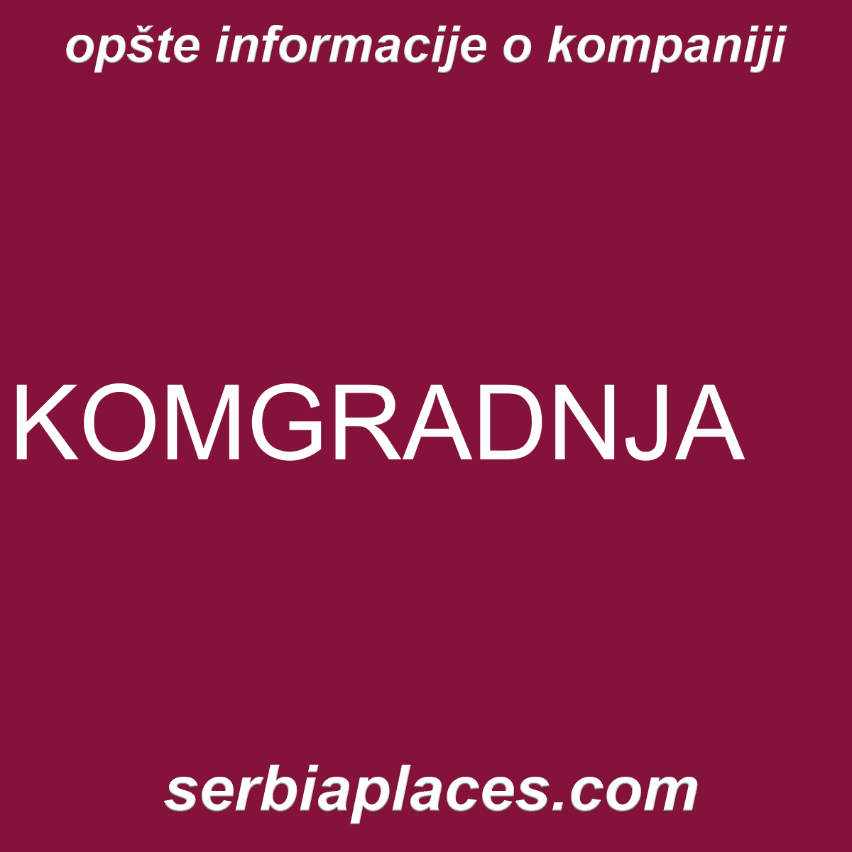 KOMGRADNJA