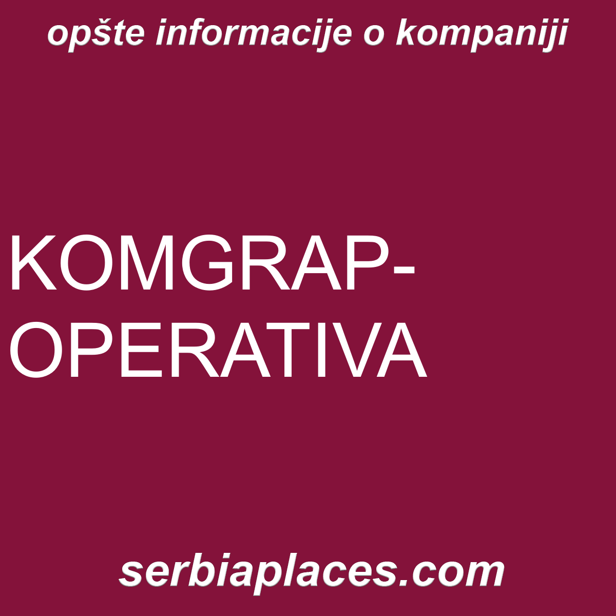 KOMGRAP-OPERATIVA