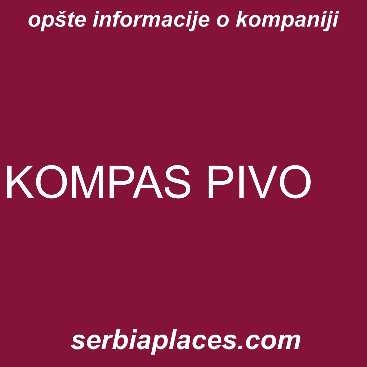 KOMPAS PIVO