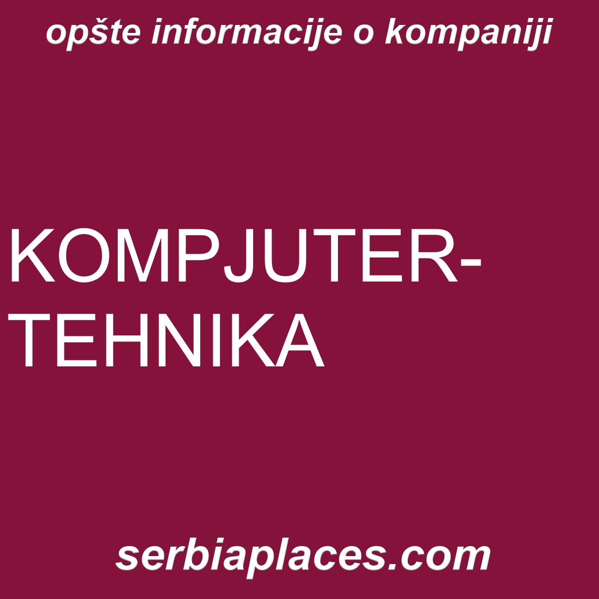 KOMPJUTER-TEHNIKA